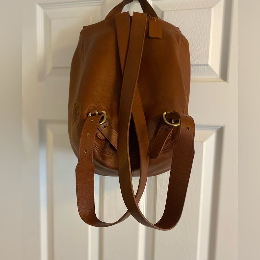 Vintage Coach Leather Backpack